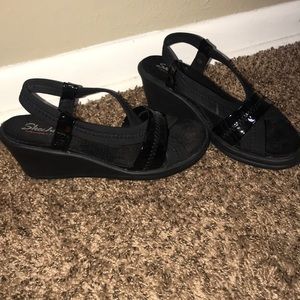 Skechers memory foam wedges